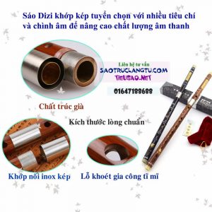 Sáo Dizi khớp kép tuyển chọn và chỉnh âm - sáo Tàu