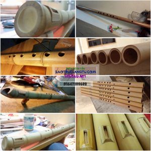 Sáo mèo Nam cao cấp trúc nứa