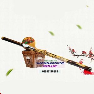 Sáo mèo chạm rồng trung quốc khớp nối