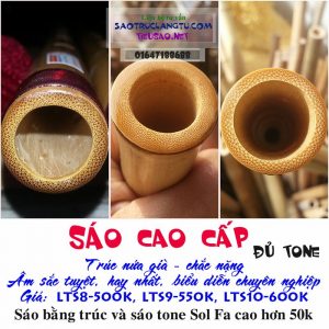 sáo trúc nứa cao cấp chuyên nghiệp
