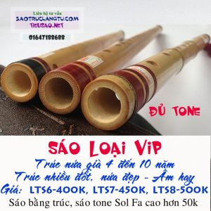 Sáo trúc nứa loại Vip